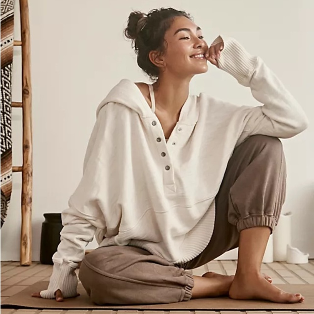 FP movement by Free People Solid Honey Dove Pullover